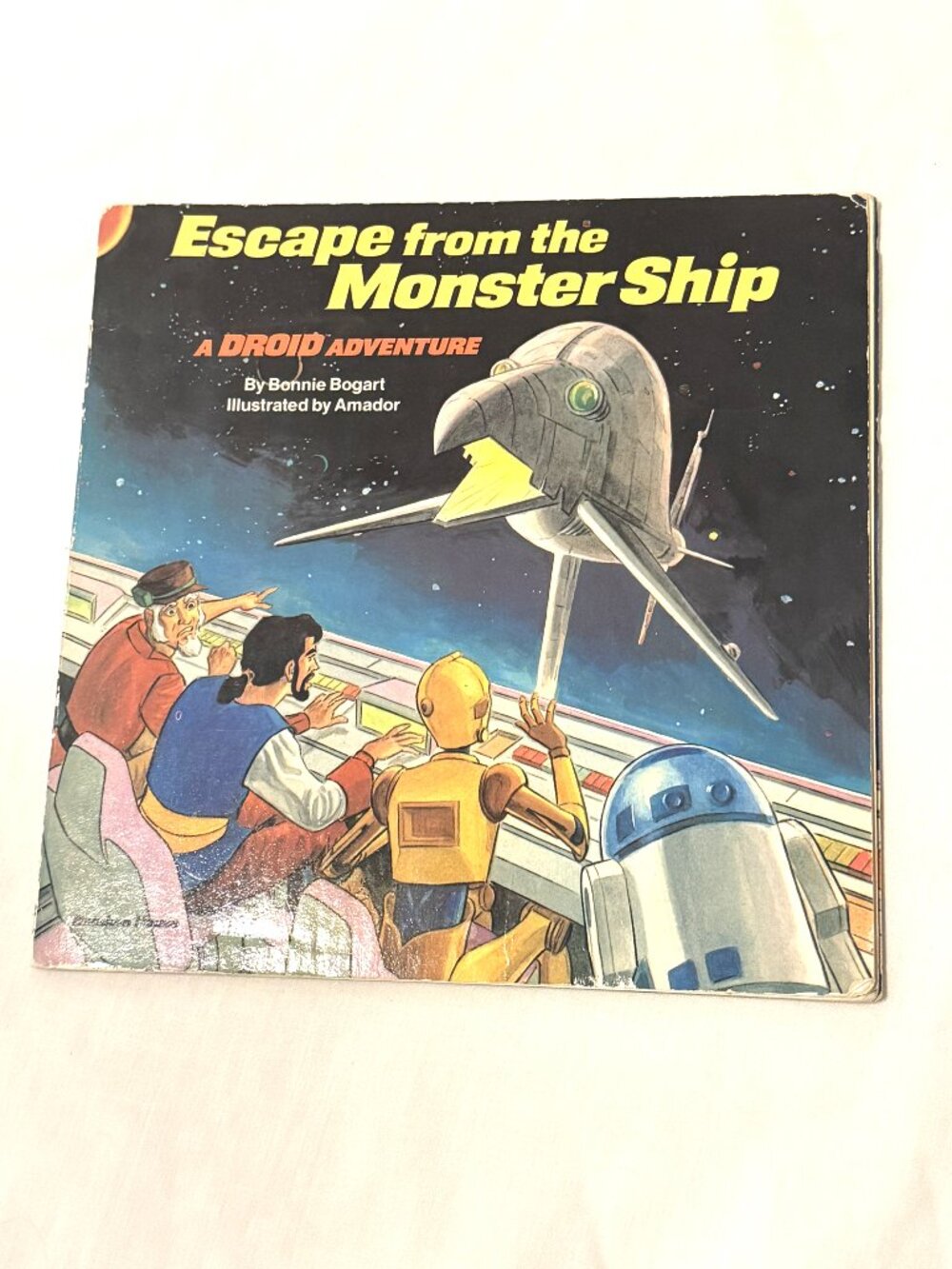 Star Wars 1st* Escape from the Monster Ship A Droid Adventure 1986 C3PO R2D2